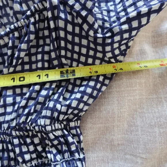 CIAO LUCIA Fiorella Gingham Check Midi Dress Size XXS - Picture 14 of 16